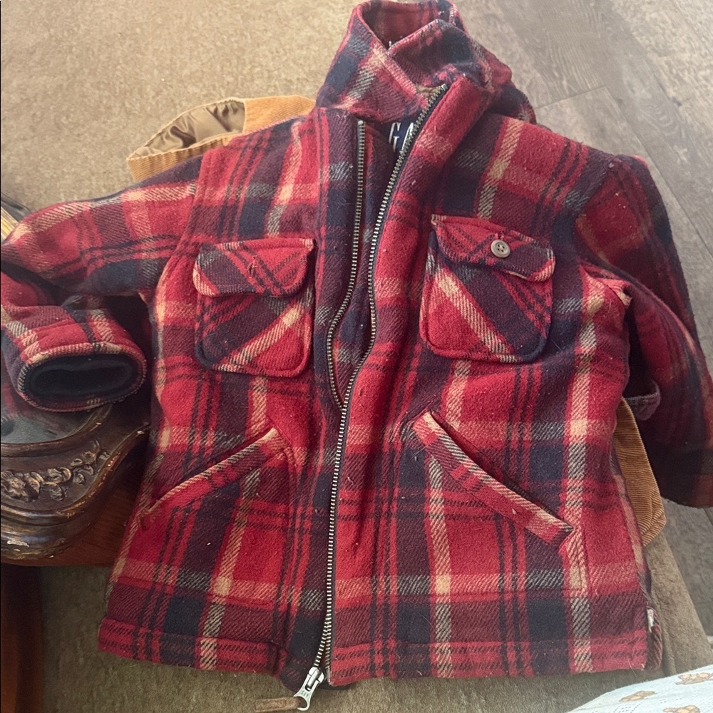 GAP Tan Sherpa Lined Jacket